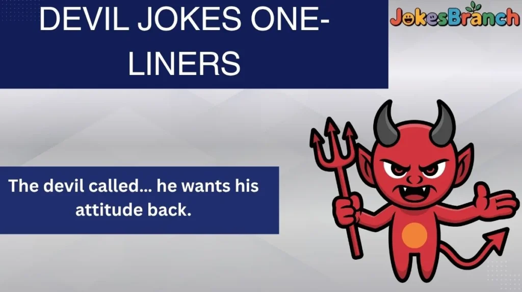 Devil Jokes One-Liners