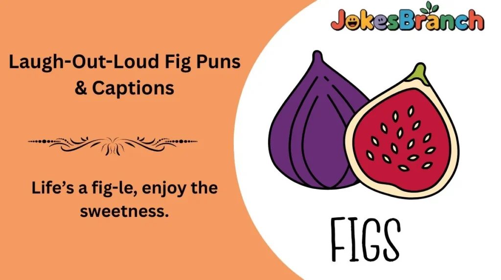 Laugh-Out-Loud Fig Puns & Captions