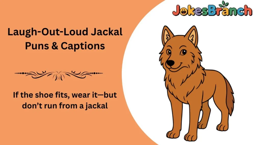 Laugh-Out-Loud Jackal Puns & Captions