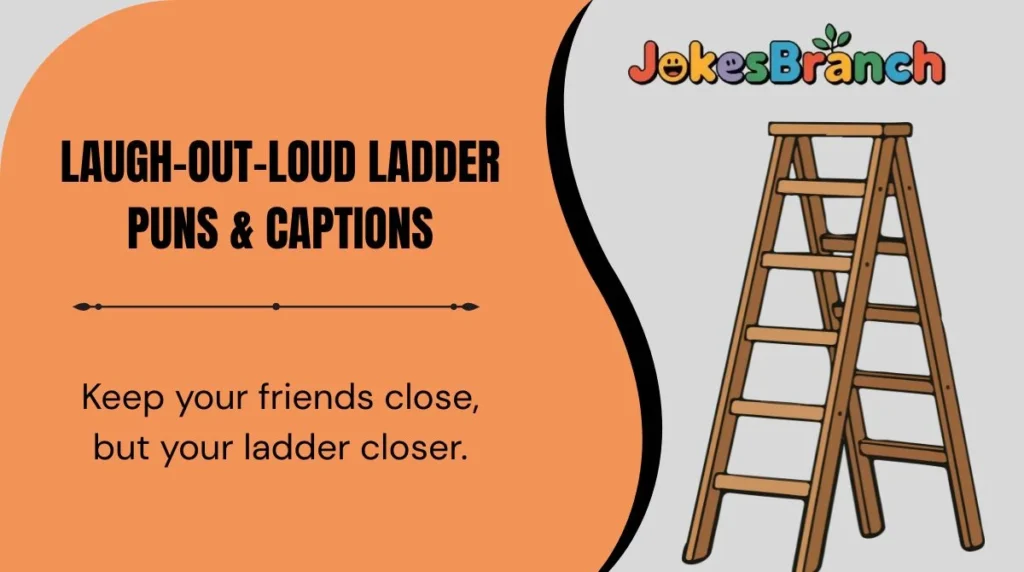 Laugh-Out-Loud Ladder Puns & Captions