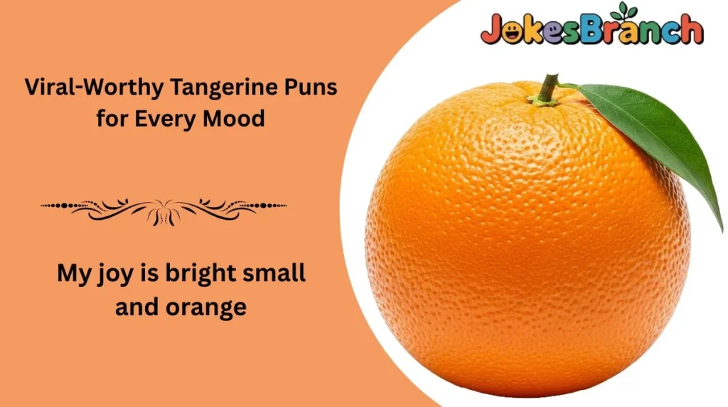 Viral-Worthy Tangerine Puns for Every Mood