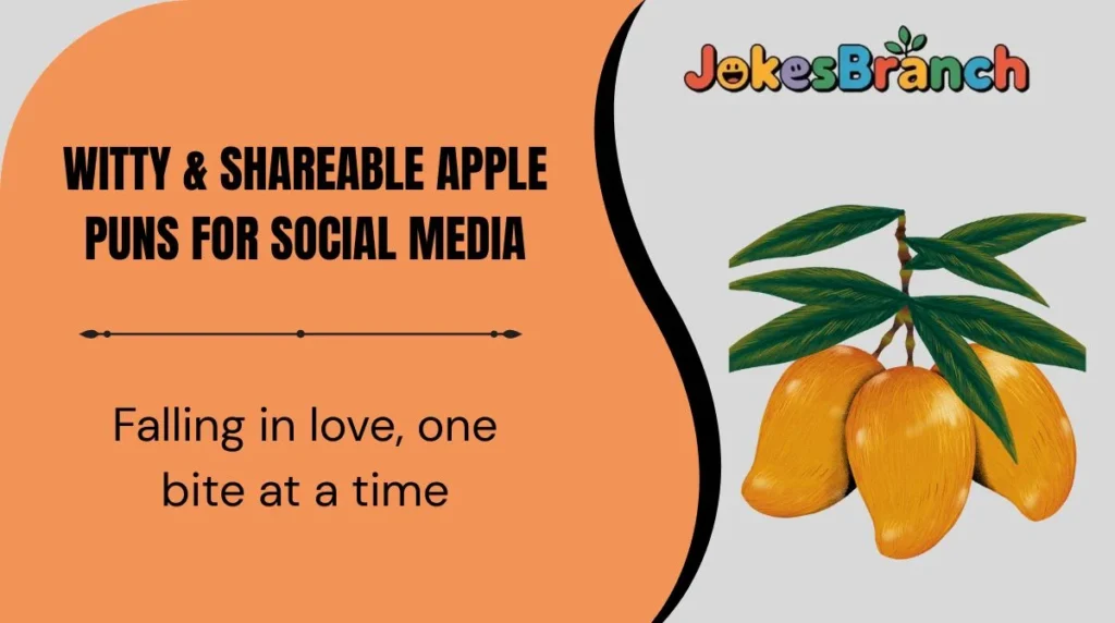Witty & Shareable Apple Puns for Social Media