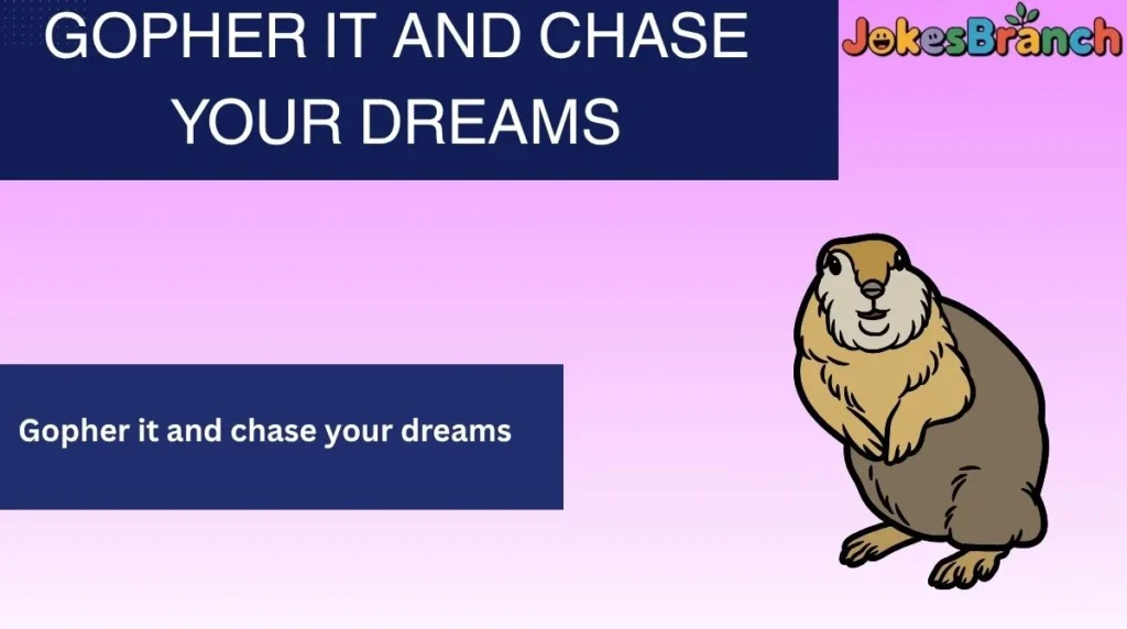 Gopher Puns Captions