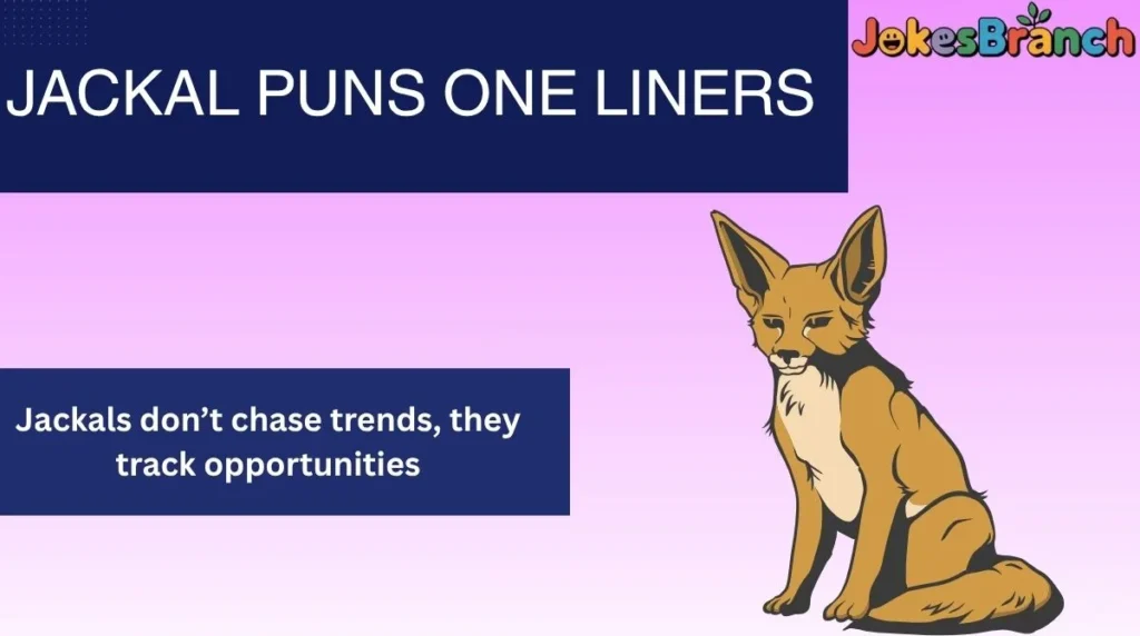Jackal Puns One Liners