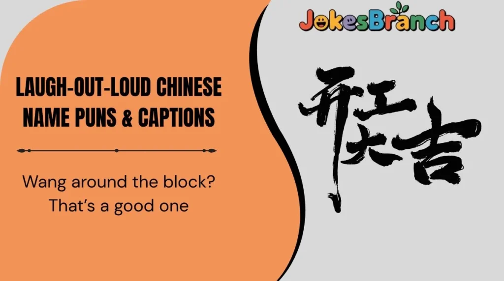 Laugh-Out-Loud Chinese Name Puns & Captions