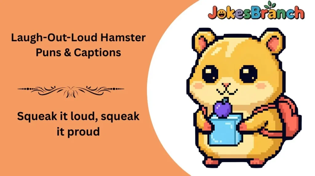 Laugh-Out-Loud Hamster Puns & Captions