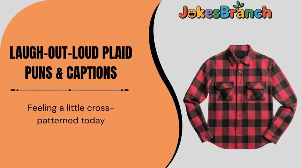 Laugh-Out-Loud Plaid Puns & Captions