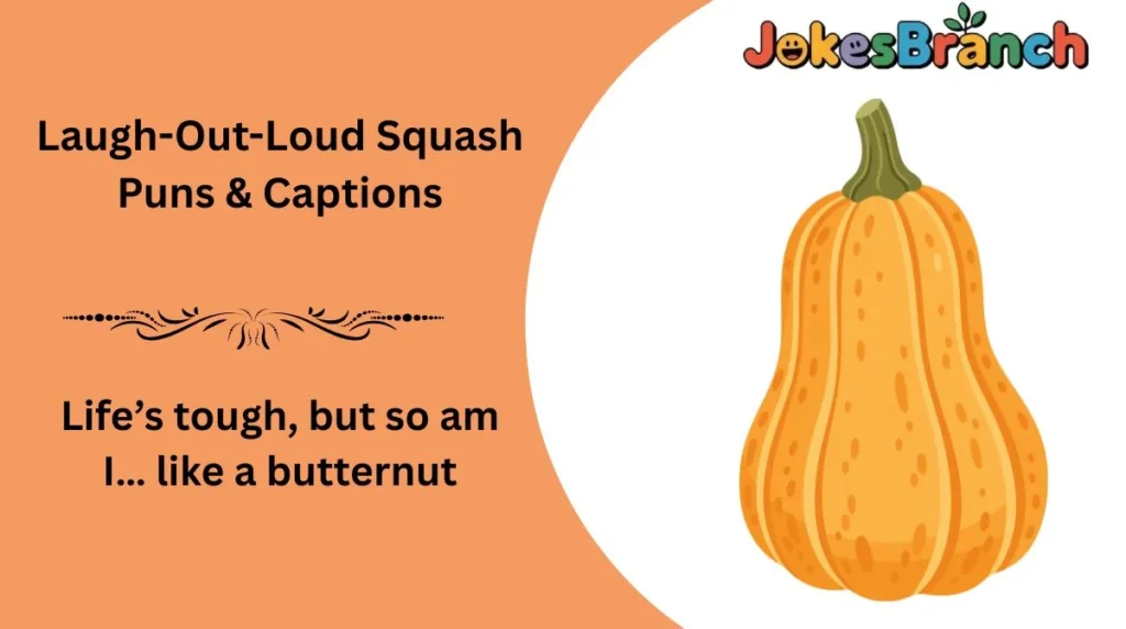 Laugh-Out-Loud Squash Puns & Captions
