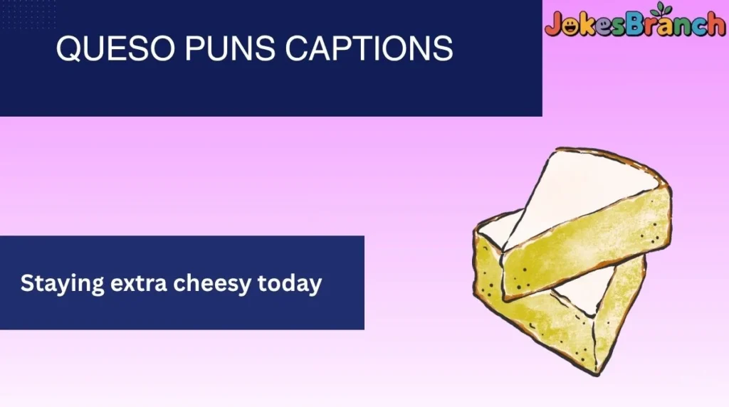 Queso Puns Captions