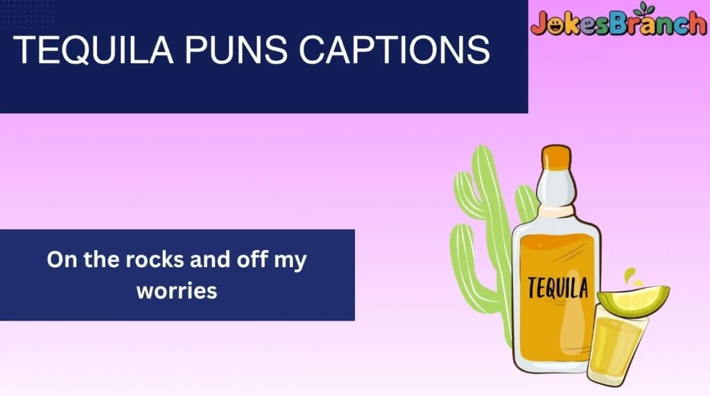 Tequila Puns Captions
