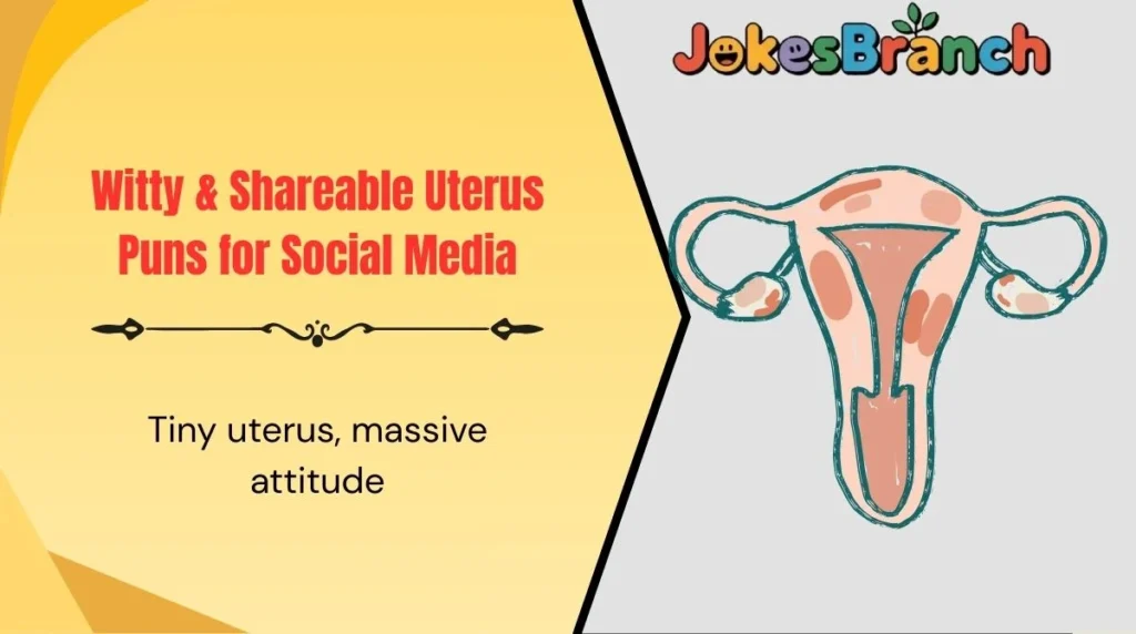 Witty & Shareable Uterus Puns for Social Media