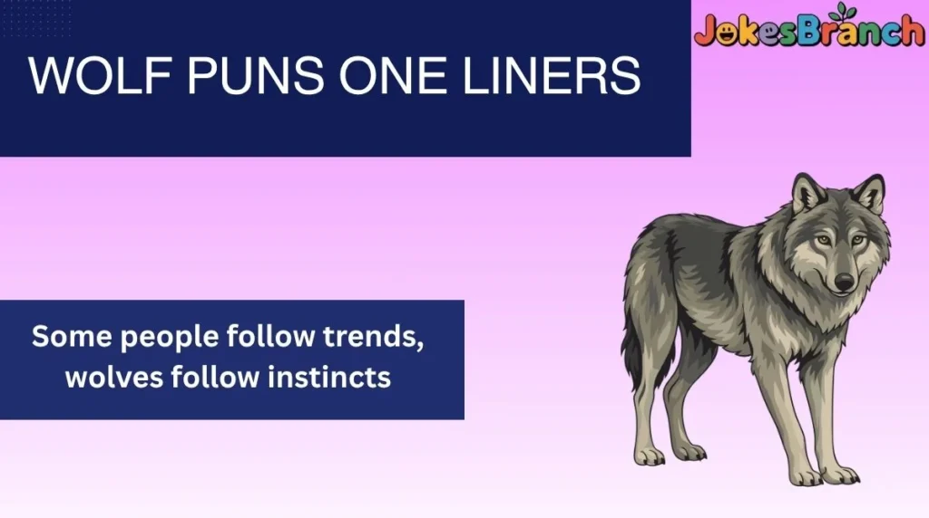 Wolf Puns One Liners