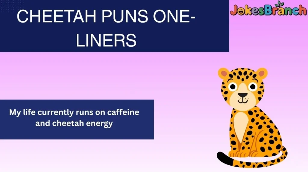 Cheetah Puns One-Liners
