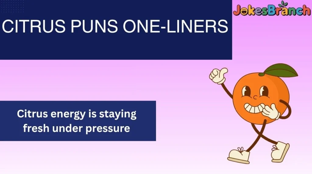 Citrus Puns One-Liners