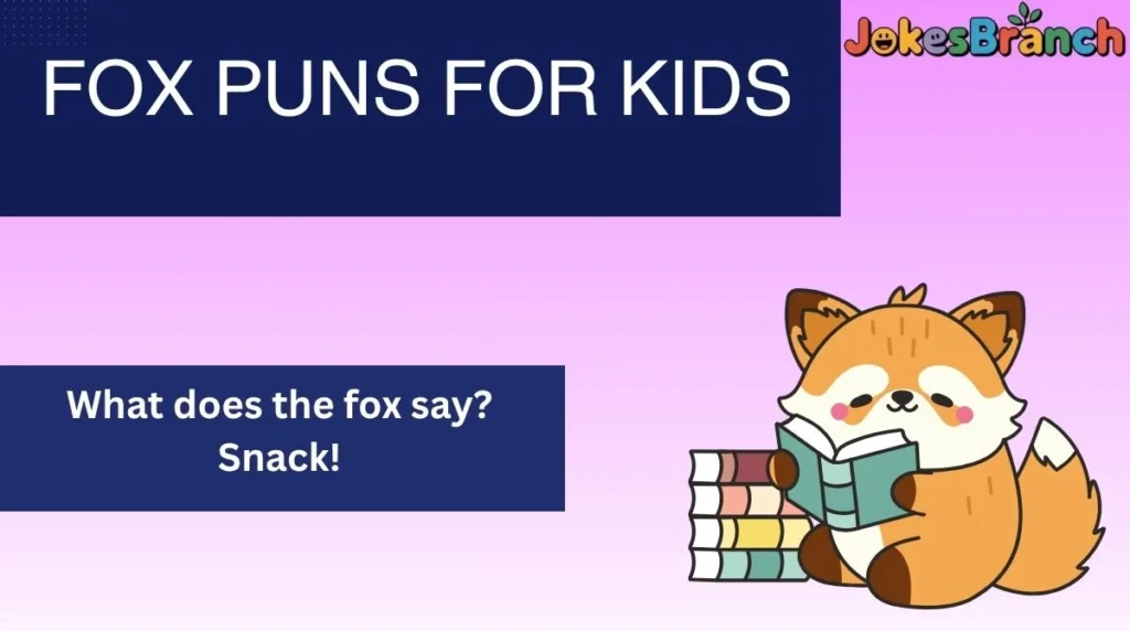Fox Puns for Kids