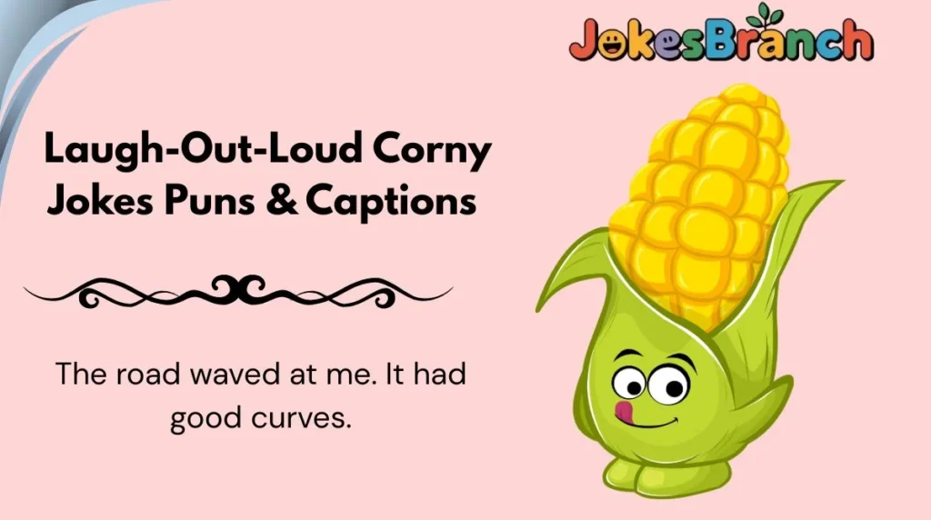 Laugh-Out-Loud Corny Jokes Puns & Captions 😂