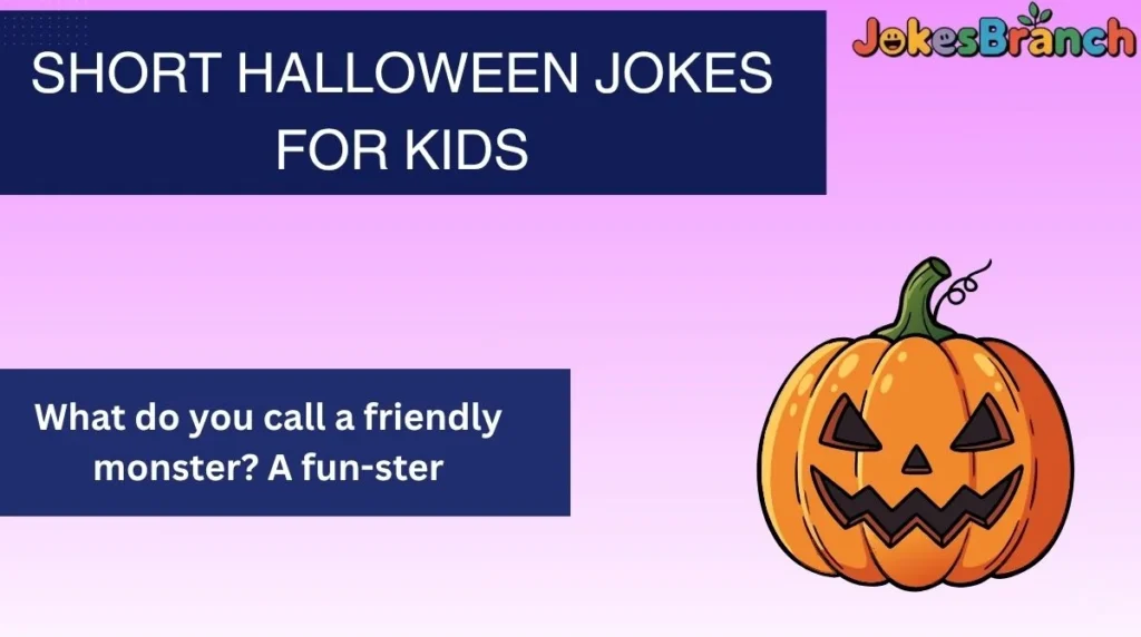 Short Halloween Jokes for Kids