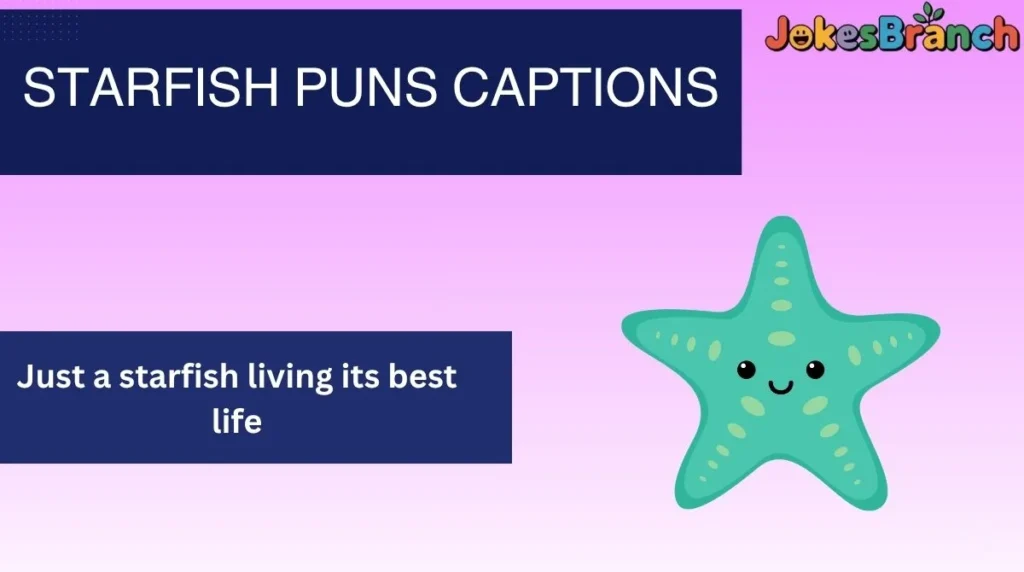 Starfish Puns Captions