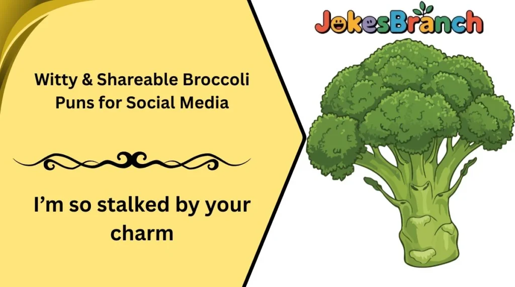 Witty & Shareable Broccoli Puns for Social Media