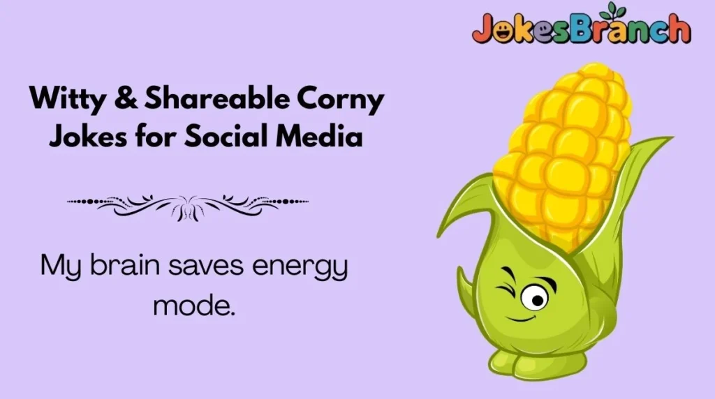 Witty & Shareable Corny Jokes for Social Media