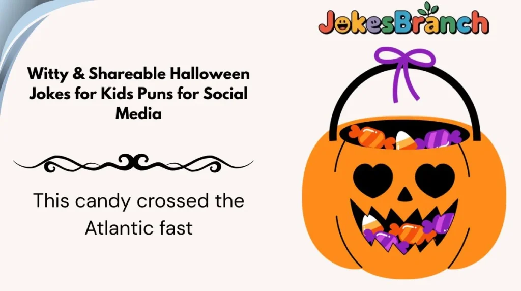 Witty & Shareable Halloween Jokes for Kids Puns for Social Media