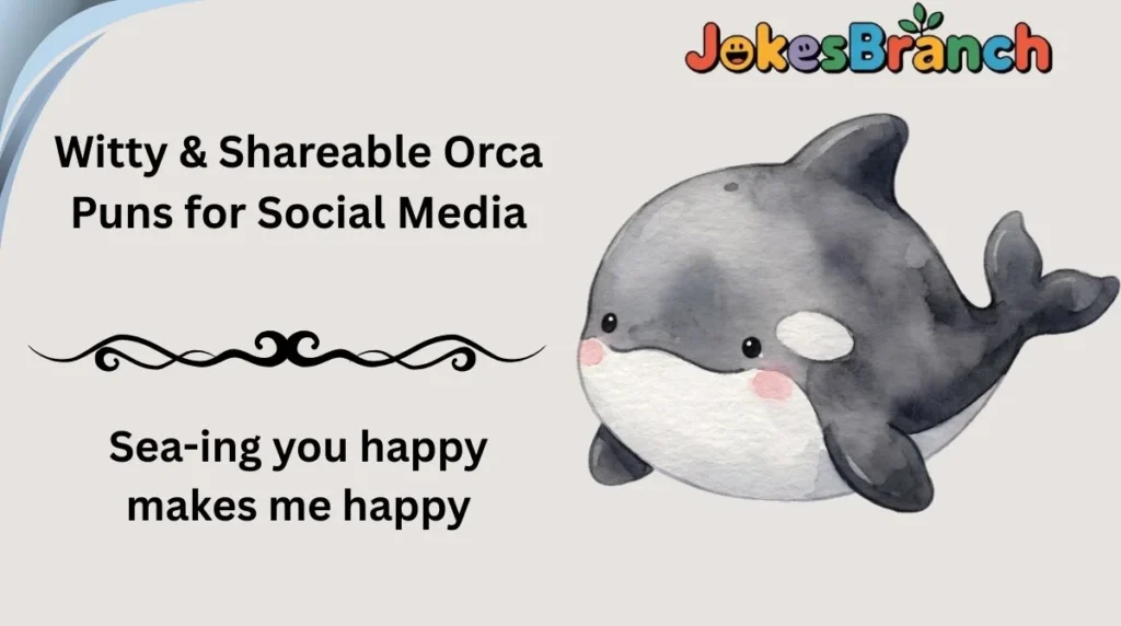 Witty & Shareable Orca Puns for Social Media