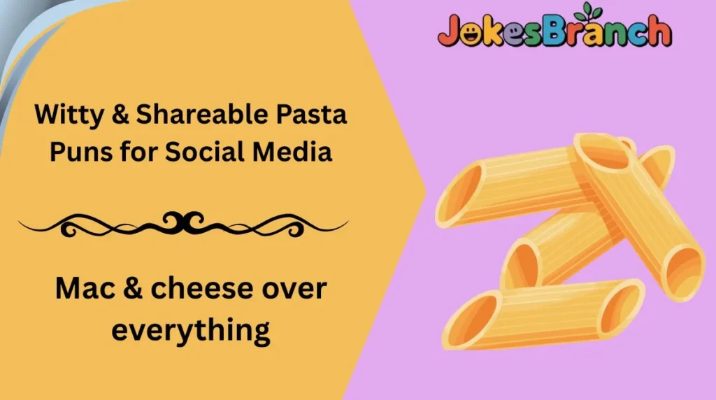 Witty & Shareable Pasta Puns for Social Media