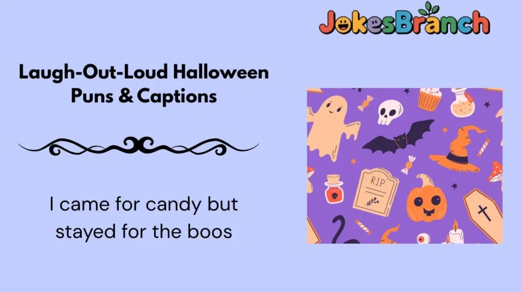 Laugh-Out-Loud Halloween Puns & Captions