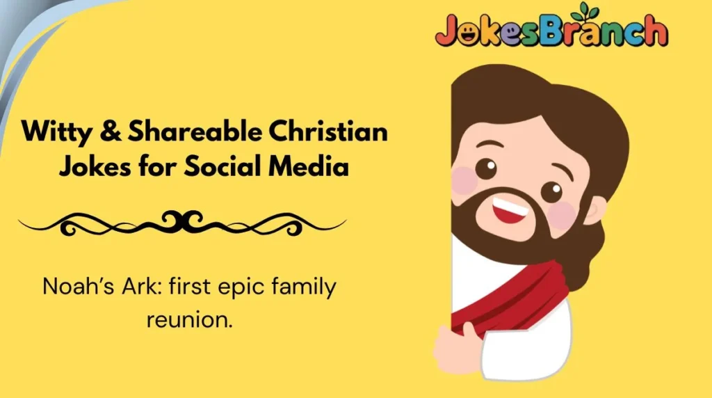 Witty & Shareable Christian Jokes for Social Media