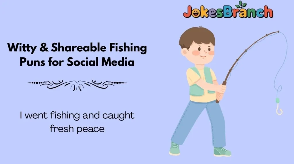 Witty & Shareable Fishing Puns for Social Media