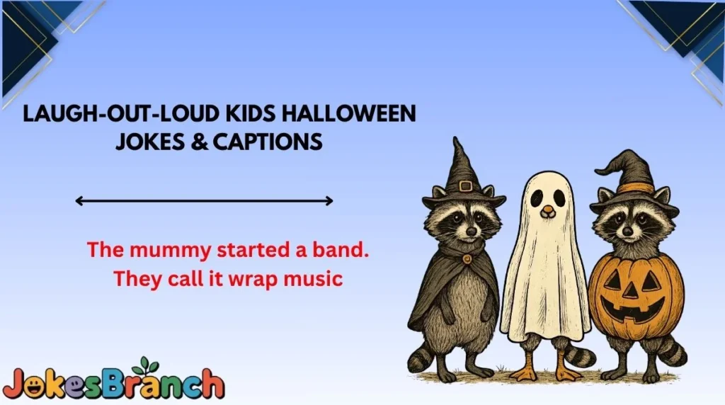 Laugh-Out-Loud Kids Halloween Jokes & Captions