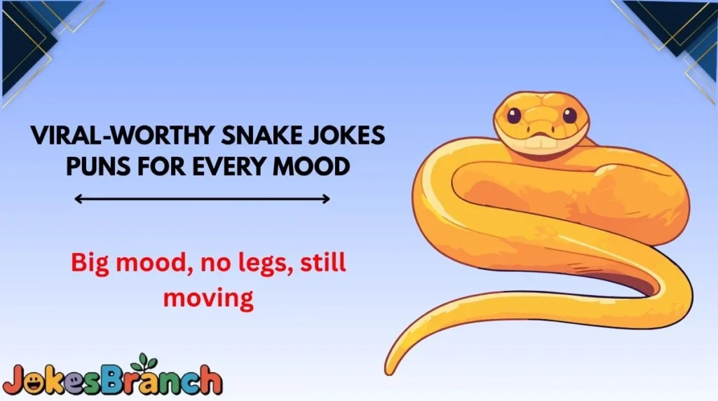 Viral-Worthy Snake Jokes Puns for Every Mood