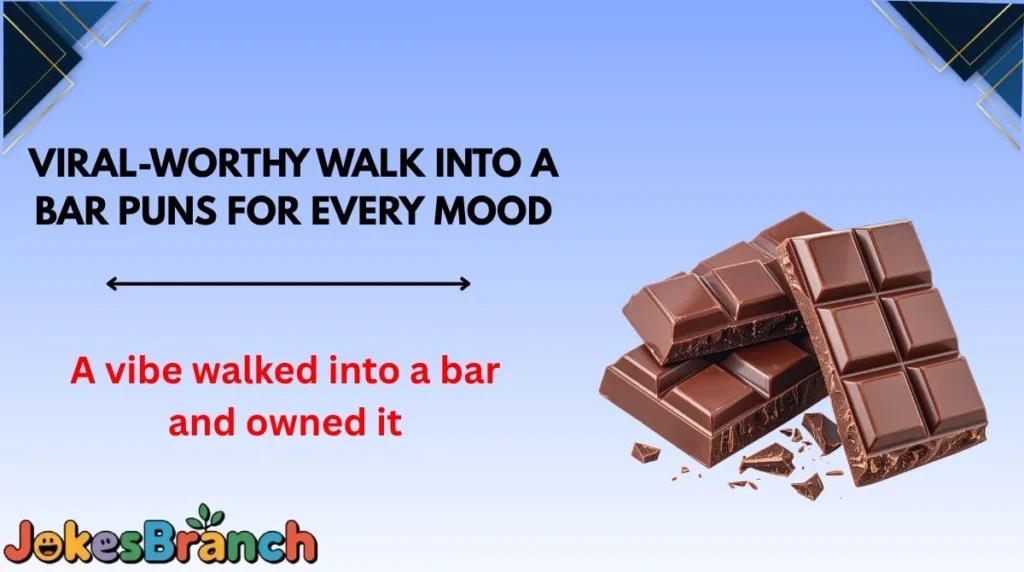 Viral-Worthy Walk Into a Bar Puns for Every Mood