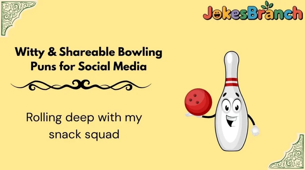 Witty & Shareable Bowling Puns for Social Media