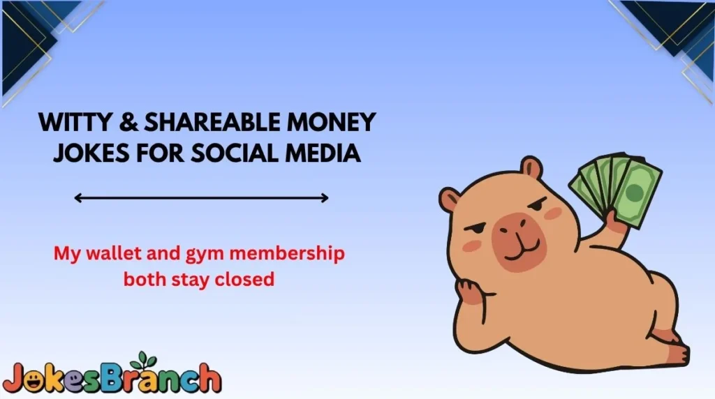 Witty & Shareable Money Jokes for Social Media