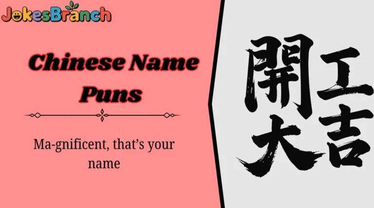 Chinese Name Puns