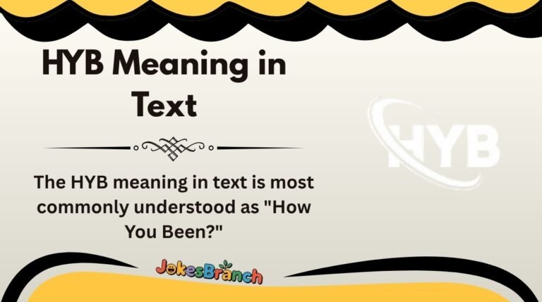 HYB Meaning in Text