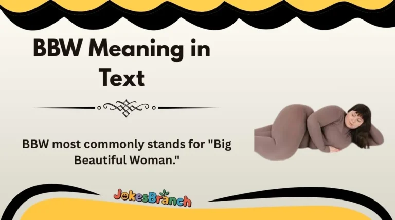 BBW Meaning in Text
