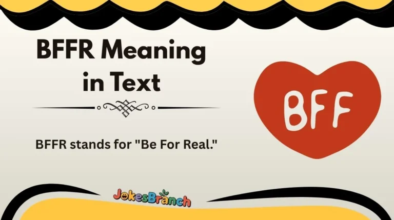BFFR Meaning in Text