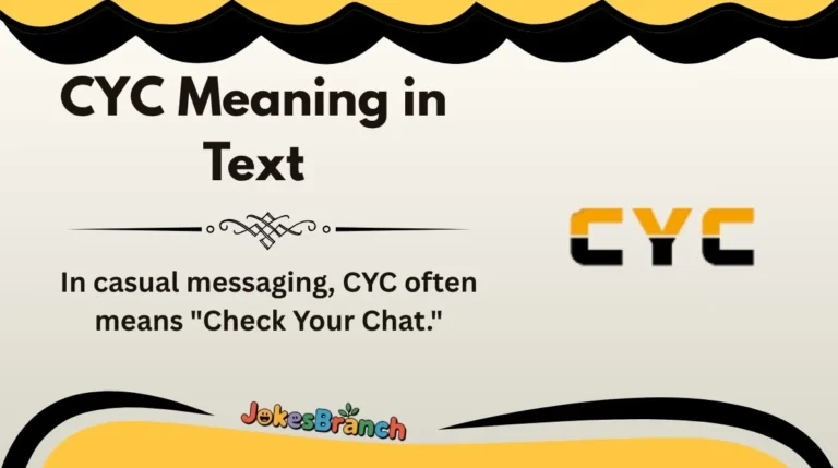 CYC Meaning in Text