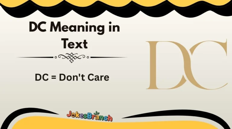 DC Meaning in Text
