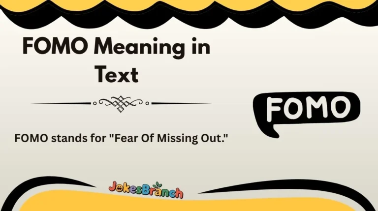 FOMO Meaning in Text