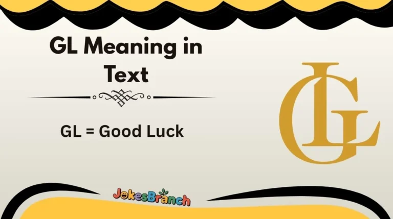 GL Meaning in Text
