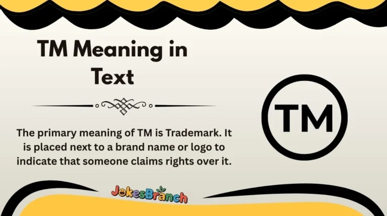 TM Meaning in Text
