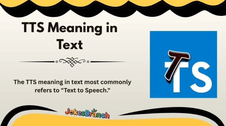TTS Meaning in Text