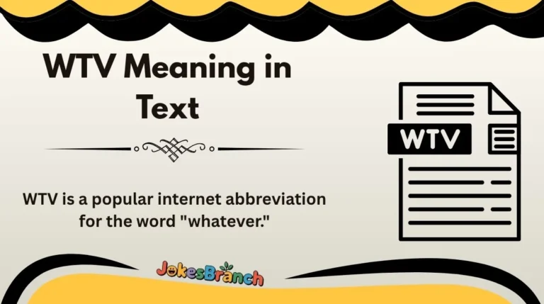 WTV Meaning in Text